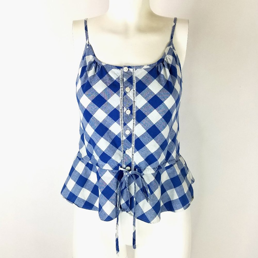 Ralph Lauren Rugby Top Spaghetti Strap Peplum